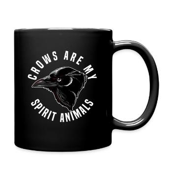 crow - Full Colour Mug - black - Right