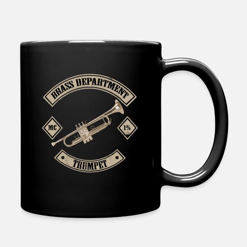 Trompette - Mug uni - noir