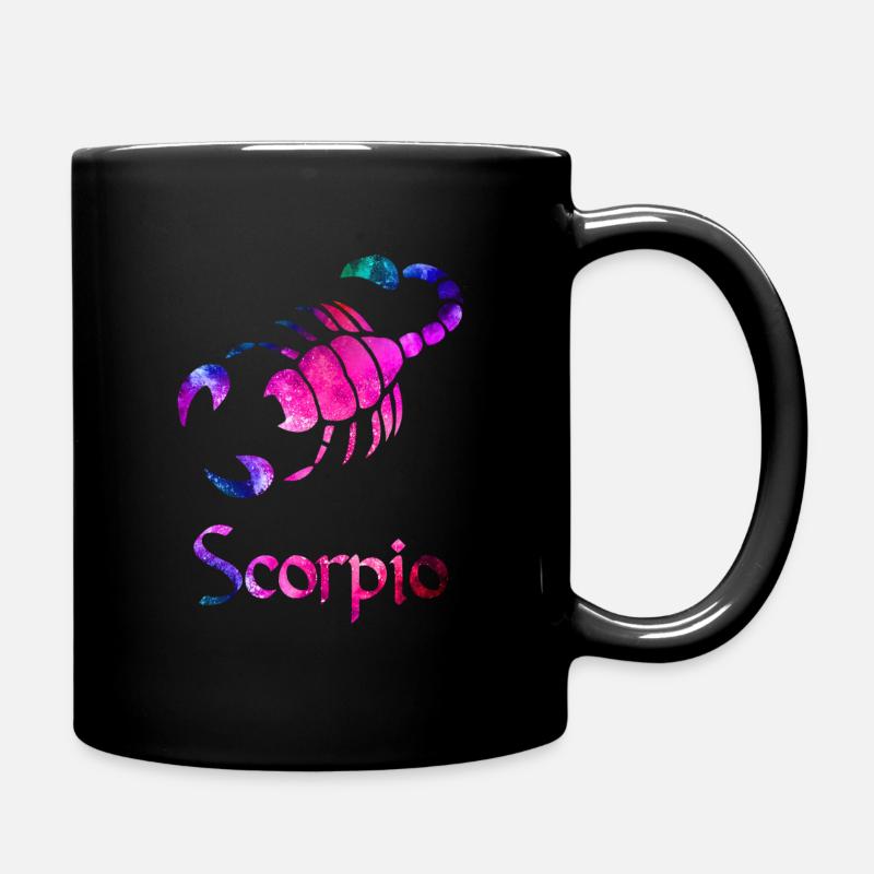 Skorpion - Tasse einfarbig - Schwarz