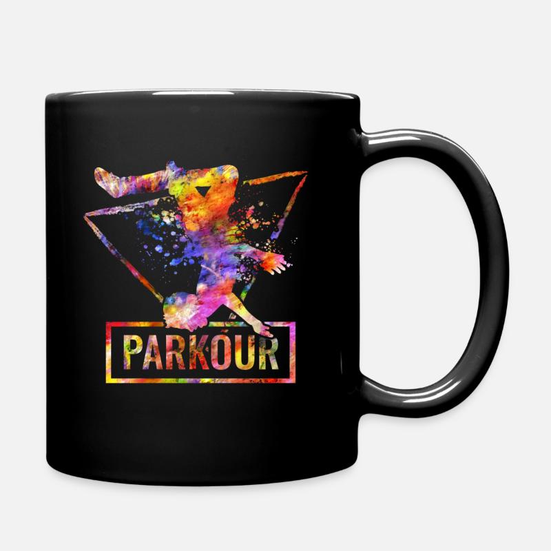 Parkour - Mug uni - noir