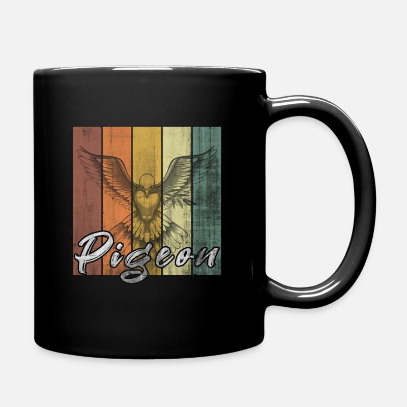 Dove - Full Colour Mug - black