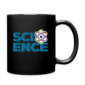 science - Full Colour Mug - black - Right