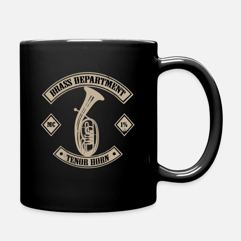 tenorhorn - Tasse einfarbig - Schwarz