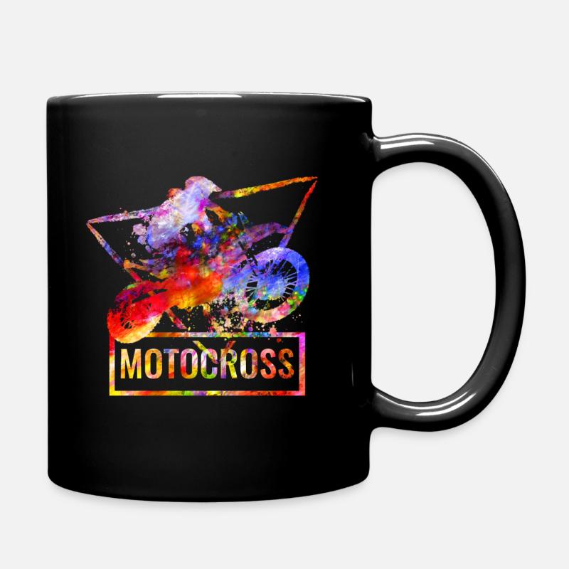Motocross - Mug uni - noir