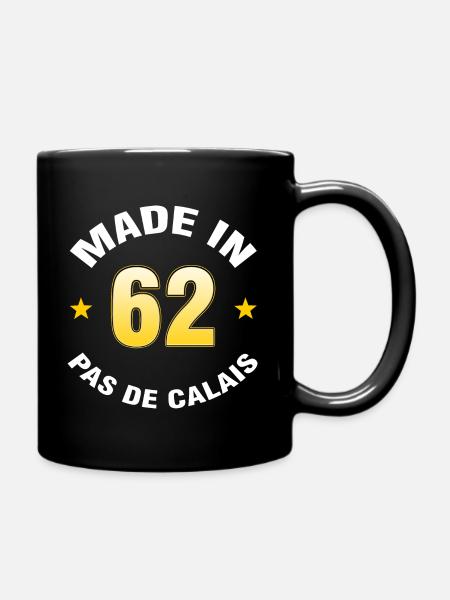 Pas de Calais - Mug uni - noir