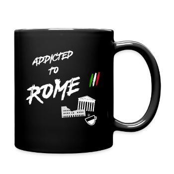 Addicted to ROME Italy - Full Colour Mug - black - Right