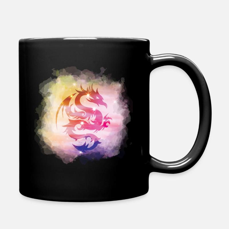 Dragon - Full Colour Mug - black