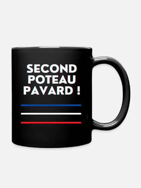 Second Poteau pavard ! - Mug uni - noir