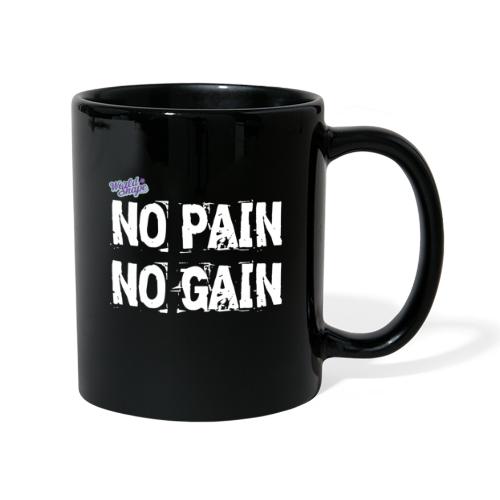 No Pain - No Gain - Enfärgad mugg