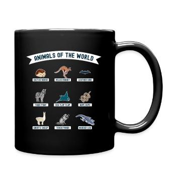 T-shirt Animals Of The World - Mug uni - noir - Droite