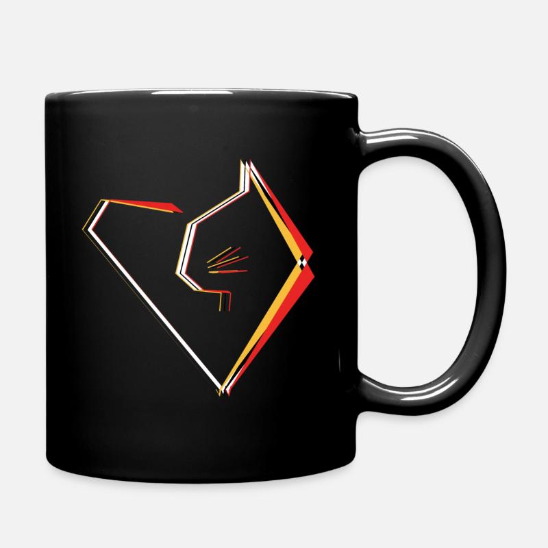 CAT TWENTY FOUR - Full Colour Mug - black