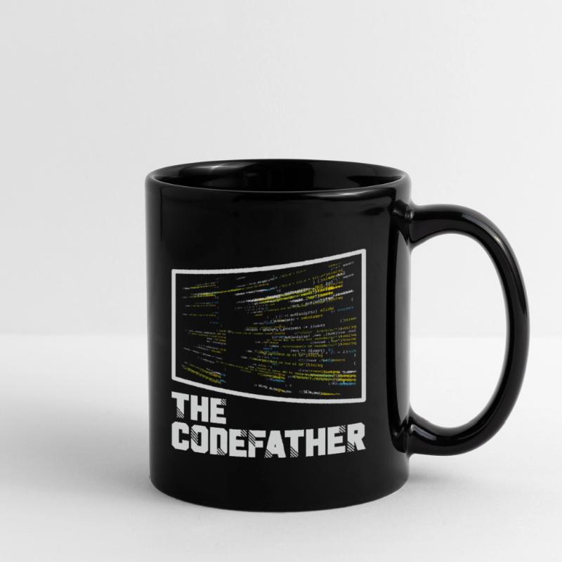 The Codefather Programmer Coding Coder Funny Full Colour Mug