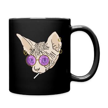 Sphinx Joplin - Mug uni - noir - Droite