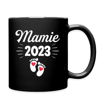 Annonce Grossesse 2023 - Future Mamie 2023 - Mug uni - noir - Droite