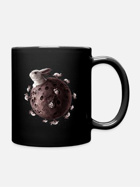 PLANÈTE LAPIN - Mug uni - noir