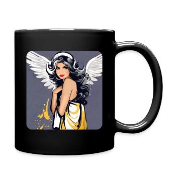 Angel - Full Colour Mug - black - Right