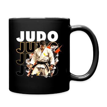 Judo Manga - Full Colour Mug - black - Right