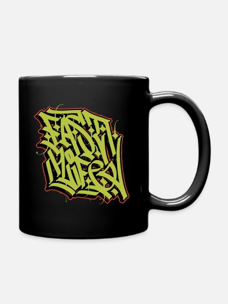 Vie rapide - Mug uni - noir