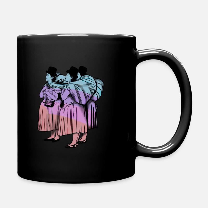 Chile Girls - Tasse einfarbig - Schwarz
