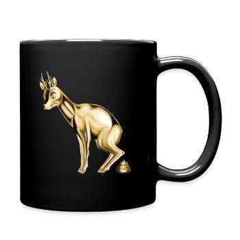 HEILIGE SCHEISSE - Tasse einfarbig - Schwarz - Rechts