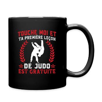 leçon de judo est gratuite - Mug uni - noir - Droite