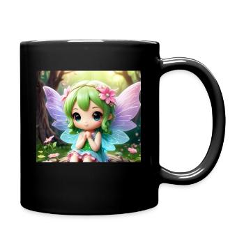 Fée by H - Mug uni - noir - Droite