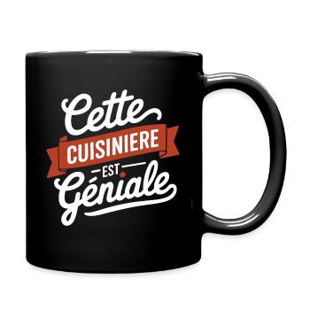 Dieser Kocher ist fantastisch - Tasse einfarbig - Schwarz - Rechts