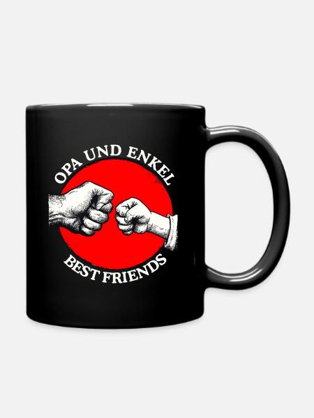 Opa Enkel Geburtstag Großvater Geburt 3 - Tasse einfarbig - Schwarz