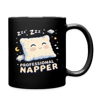 Professional Napper Pillow - Full Colour Mug - black - Right