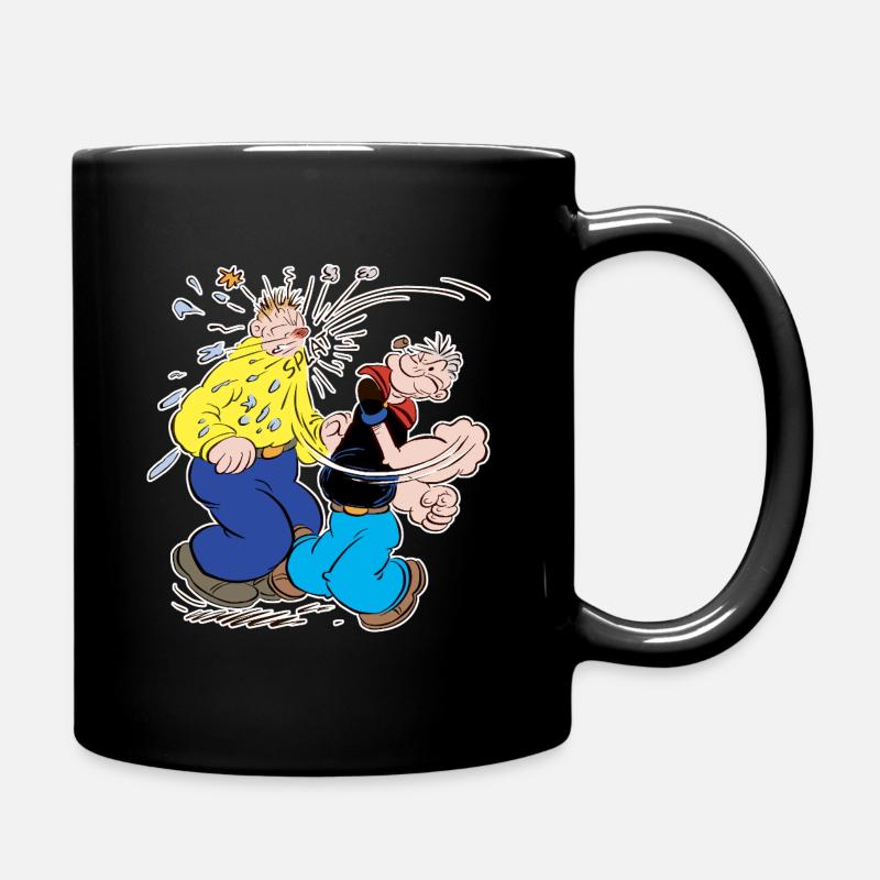 Popeye Klecks - Tasse einfarbig - Schwarz