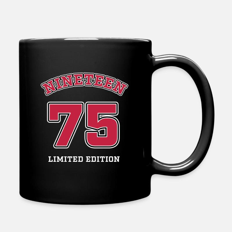 Nineteen75 Style - 50 Jahre Geburtstag - Tasse einfarbig - Schwarz