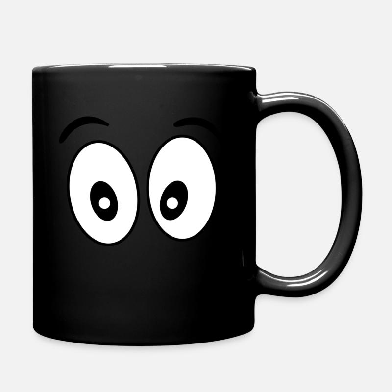 Yeux - Mug uni - noir