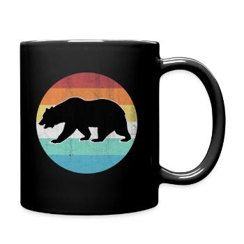 porter - Mug uni - noir - Droite