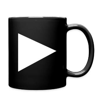 Play | White - Full Colour Mug - black - Right