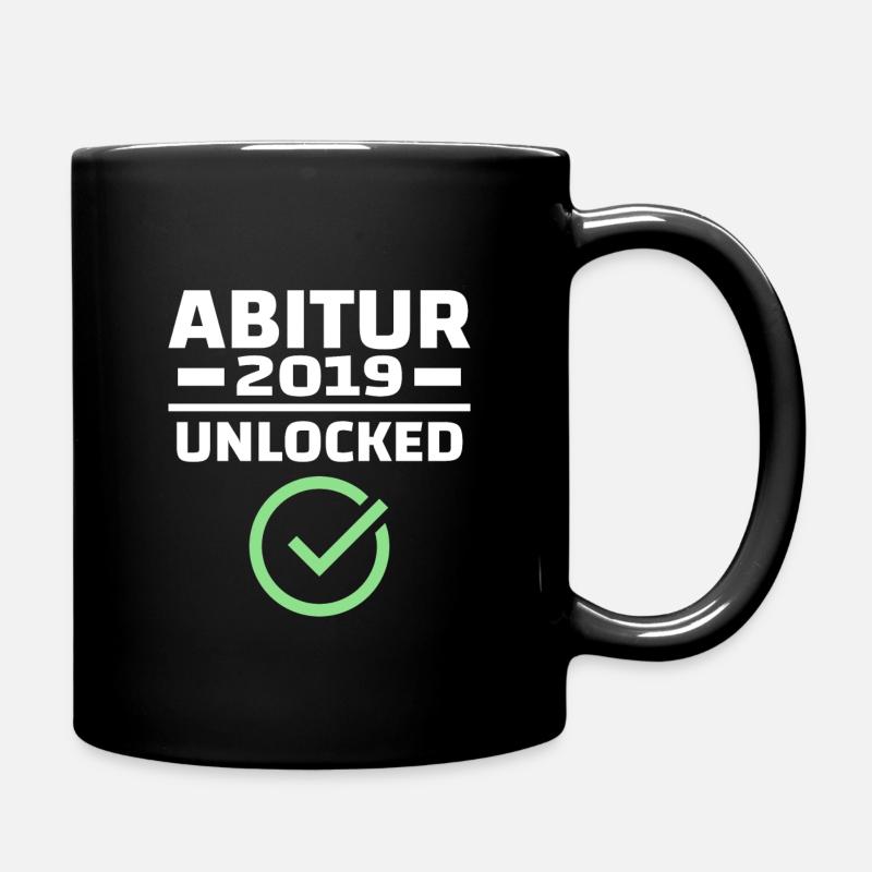 Abitur 2019 Abi Motto Proverbs Graduation class AK19 - Full Colour Mug - black