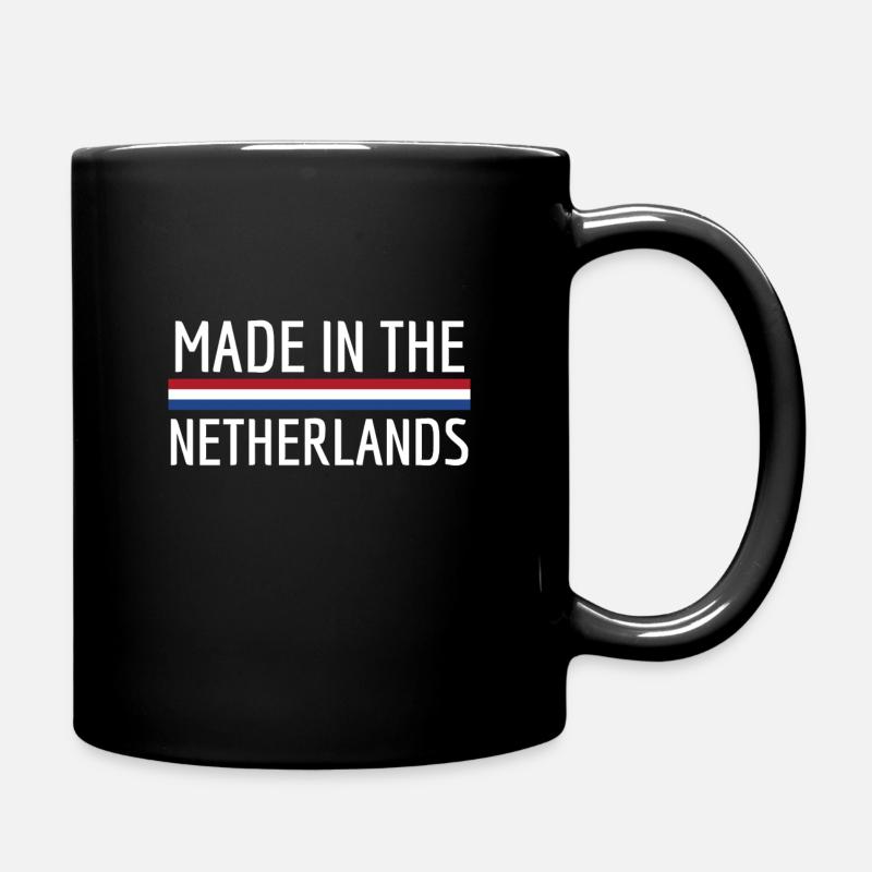 Fabriqué aux Pays-Bas Pays-Bas Néerlandais Koningsdag - Mug uni - noir