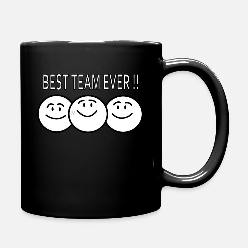 best team ever !! - Mug uni - noir