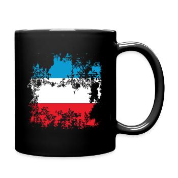 Drapeau Luxembourg Luxembourg - Mug uni - noir - Droite