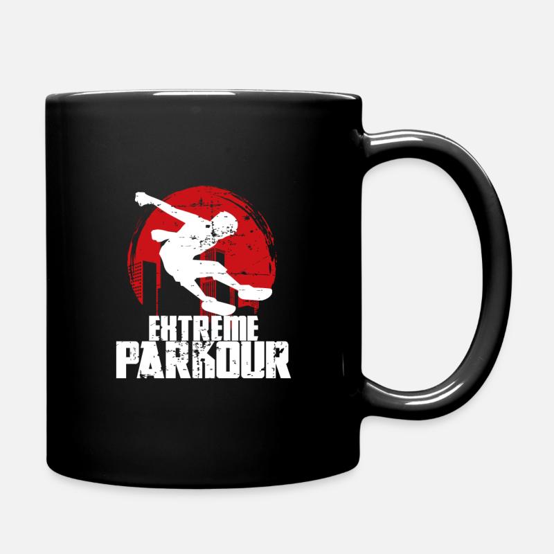 Parkouring Parkour Passement - Full Colour Mug - black