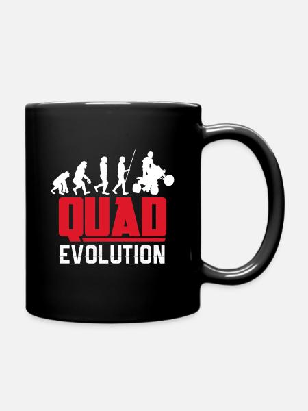Quad Evolution - Mug uni - noir