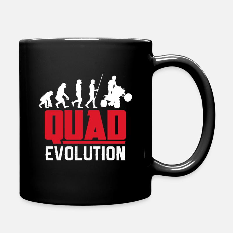 Quad Evolution - Tasse einfarbig - Schwarz