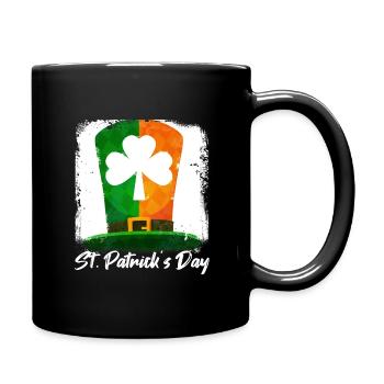 St. Patrick's Day - Full Colour Mug - black - Right