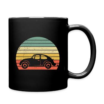 Voiture vintage cadeau vintage - Mug uni - noir - Droite