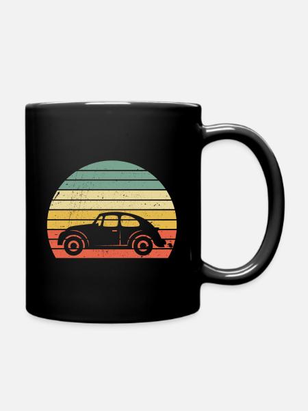 Voiture vintage cadeau vintage - Mug uni - noir