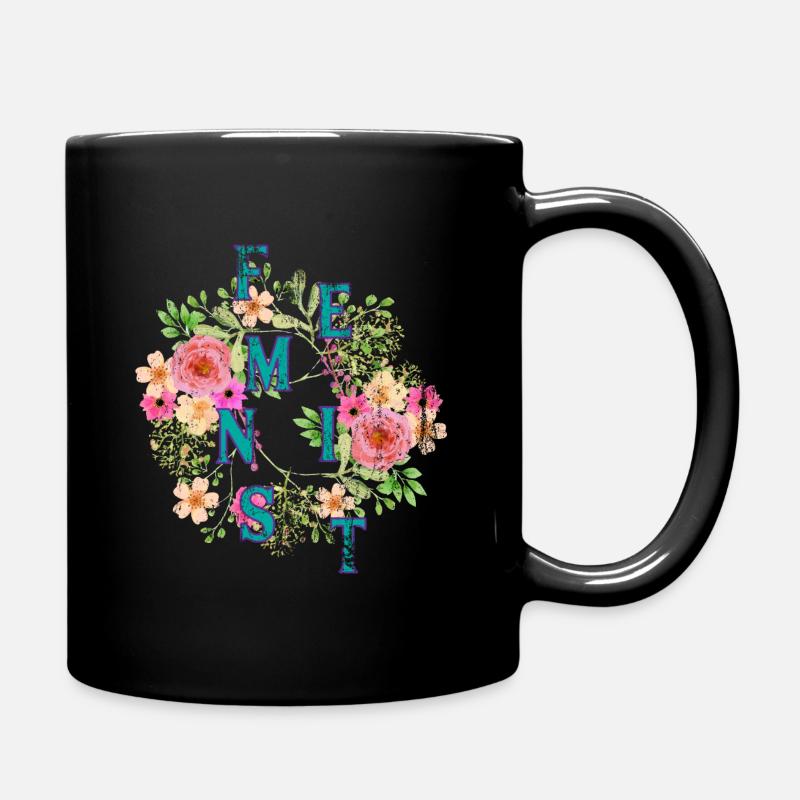 Cadeau féministe - Mug uni - noir