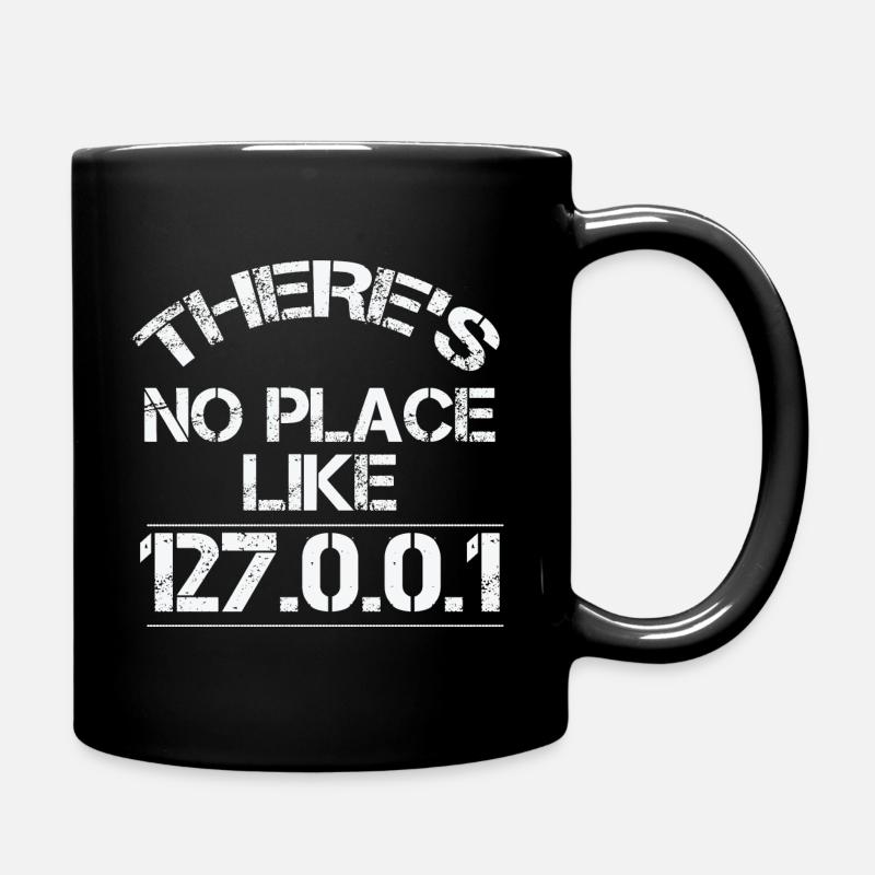 Computer Nerd Geek - Tasse einfarbig - Schwarz