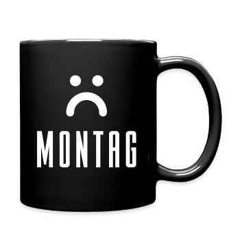 The worst day of the week - Full Colour Mug - black - Right