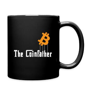 The Coinfather - Full Colour Mug - black - Right