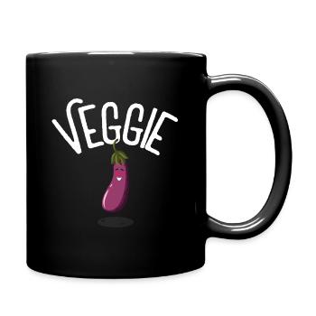 Moar Veggie - Full Colour Mug - black - Right