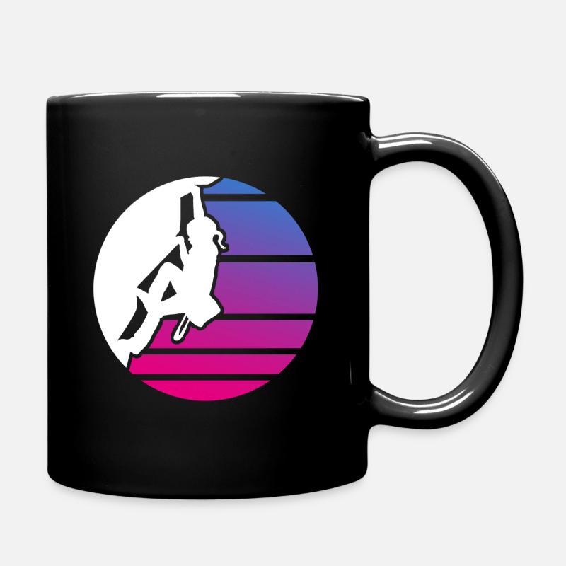 Escalade enfant fille bloc - Mug uni - noir